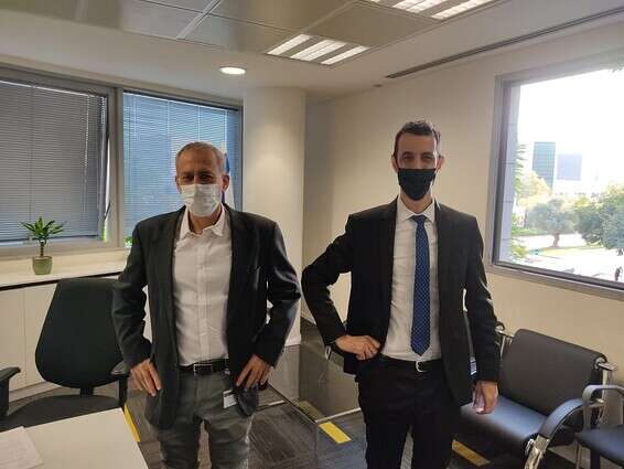 קלנר ופרופ' אש // צילום: לשכת חבר הכנסת
